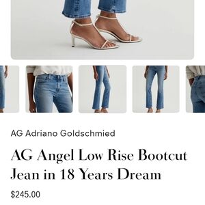 AG Adriano Goldschmied Women's Blue Jeans
